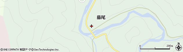 兵庫県美方郡新温泉町藤尾156周辺の地図