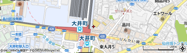 STAND KIYOSUGU大井町店周辺の地図