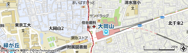 東京都大田区北千束1丁目48周辺の地図