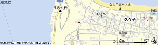 久音寺周辺の地図