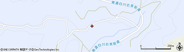 岐阜県加茂郡白川町広野1136周辺の地図