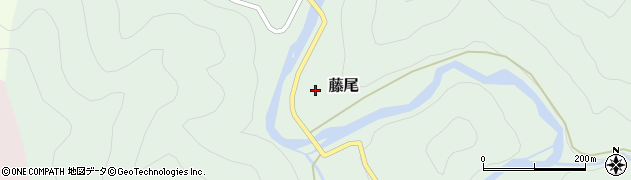 兵庫県美方郡新温泉町藤尾161周辺の地図