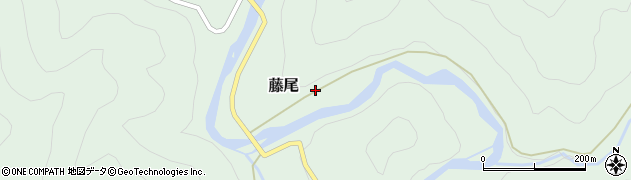 兵庫県美方郡新温泉町藤尾539周辺の地図