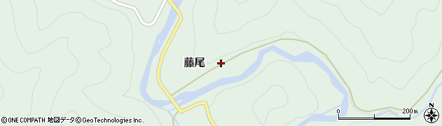 兵庫県美方郡新温泉町藤尾6周辺の地図