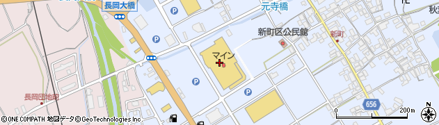 平七水産株式会社　マイン店周辺の地図