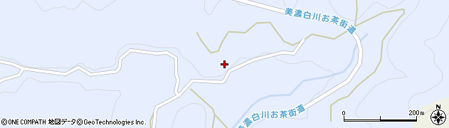 岐阜県加茂郡白川町広野1134周辺の地図