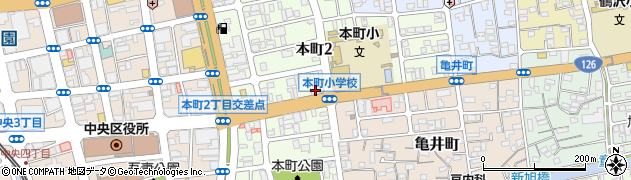 りらくる　千葉・本町店周辺の地図