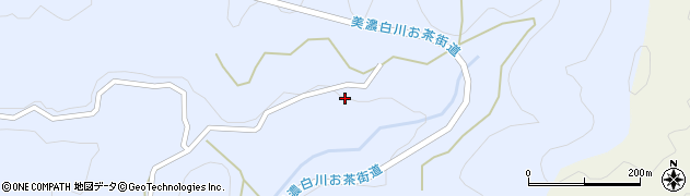 岐阜県加茂郡白川町広野791周辺の地図