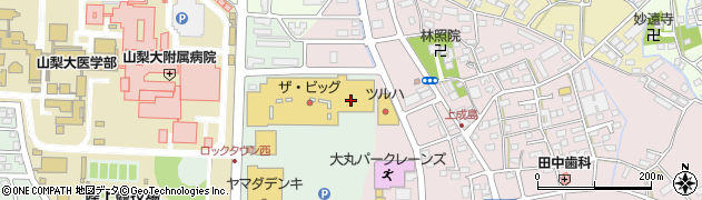 ラスコリナス山梨中央店周辺の地図