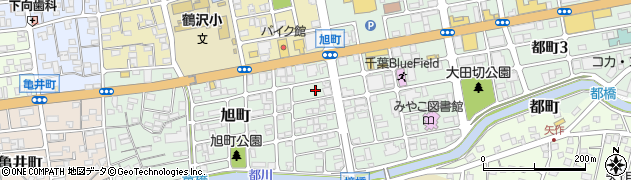 千葉県千葉市中央区旭町25周辺の地図