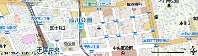 音楽有線放送ＵＳＥＮ受付センター　千葉支店周辺の地図