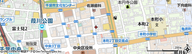 千葉ソフトウェア開発株式会社周辺の地図