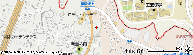 東京都町田市相原町342周辺の地図