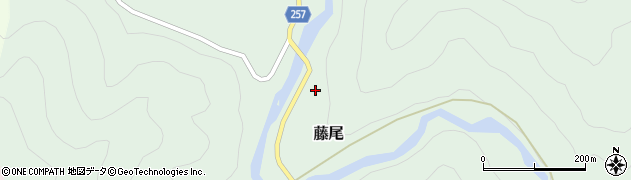 兵庫県美方郡新温泉町藤尾130周辺の地図