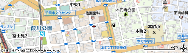 千葉グローブシップ株式会社　本社工事部周辺の地図