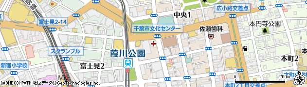 和食 個室居酒屋 居心家 千葉店周辺の地図