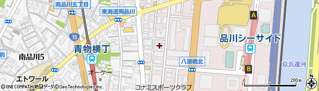 東京都品川区東品川4丁目8-2周辺の地図