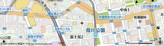 宝島２４　千葉中央店周辺の地図