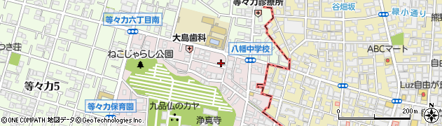 東京都世田谷区奥沢7丁目48-1周辺の地図