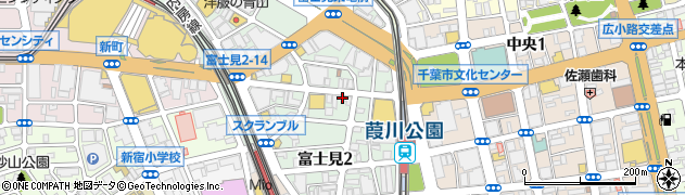 タウンハウジング　千葉・千葉店周辺の地図
