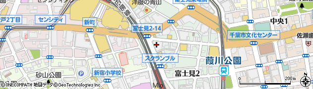 サイゼリヤ 千葉富士見店周辺の地図