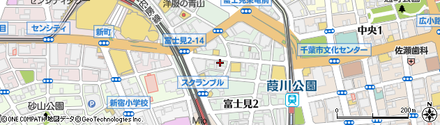 武蔵家周辺の地図