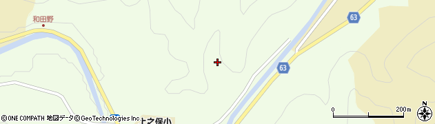 岐阜県関市和田野周辺の地図