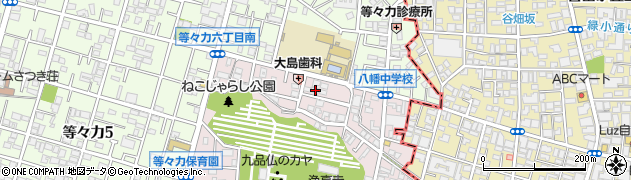 東京都世田谷区奥沢7丁目48-5周辺の地図