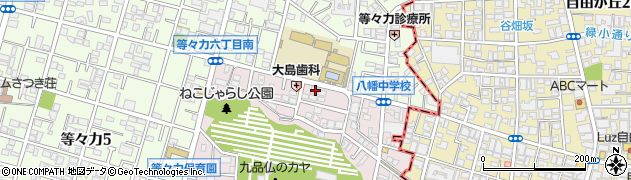 東京都世田谷区奥沢7丁目48-10周辺の地図