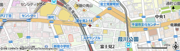 株式会社エイブル　千葉中央店周辺の地図