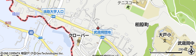 東京都町田市相原町3619周辺の地図
