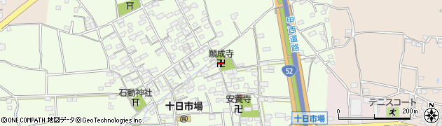 願成寺周辺の地図