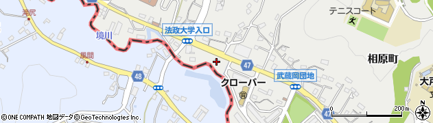 東京都町田市相原町3343周辺の地図