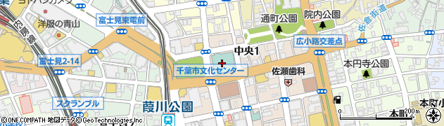 三井ガーデンホテル千葉周辺の地図