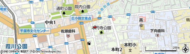 千葉プロフェッション・ネットワーク周辺の地図