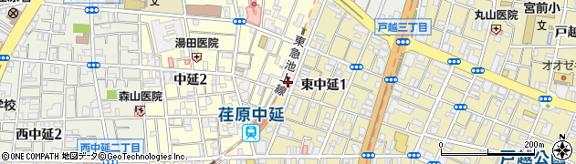 箸重商店周辺の地図