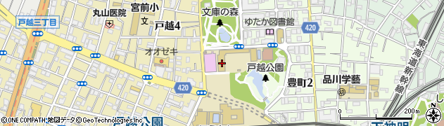 東京都品川区豊町2丁目1-20周辺の地図