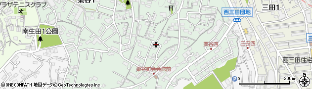 栗谷千句邑公園周辺の地図