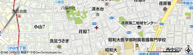 康樹堂薬局旗の台店周辺の地図