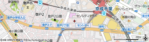 第一学院高等学校　千葉キャンパス周辺の地図