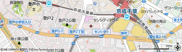 個太郎塾千葉教室周辺の地図