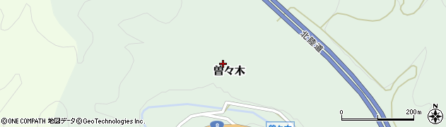 福井県敦賀市曽々木31周辺の地図