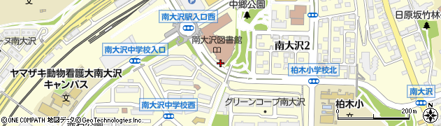 東京都八王子市南大沢周辺の地図