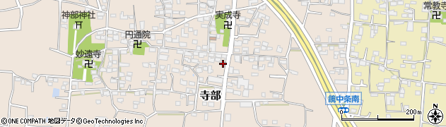 山梨県南アルプス市寺部2016周辺の地図