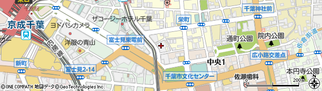 株式会社柴橋商会　千葉営業所周辺の地図