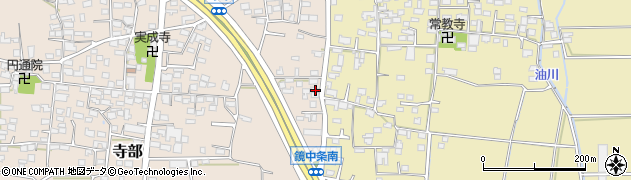 山梨県南アルプス市寺部1154周辺の地図