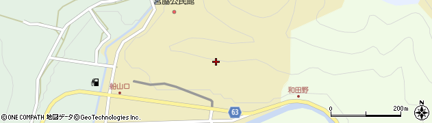 岐阜県関市山本周辺の地図