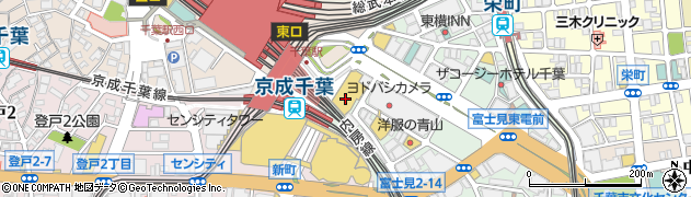 株式会社三井住友銀行　千葉法人営業部周辺の地図