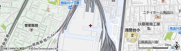 東京都品川区広町周辺の地図