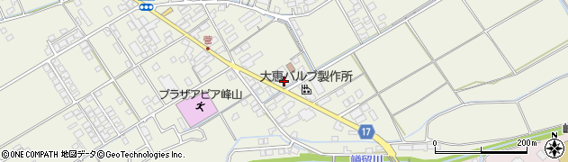 三徳貸衣裳峰山店周辺の地図